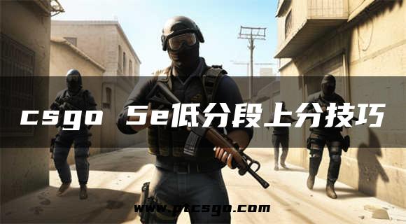 csgo 5e低分段上分技巧