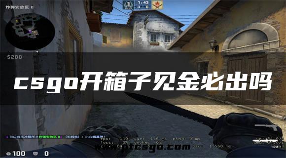 csgo开箱子见金必出吗