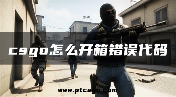 csgo怎么开箱错误代码