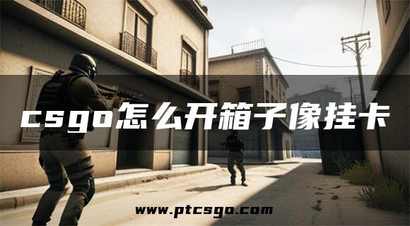 csgo怎么开箱子像挂卡