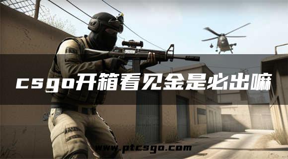 csgo开箱看见金是必出嘛