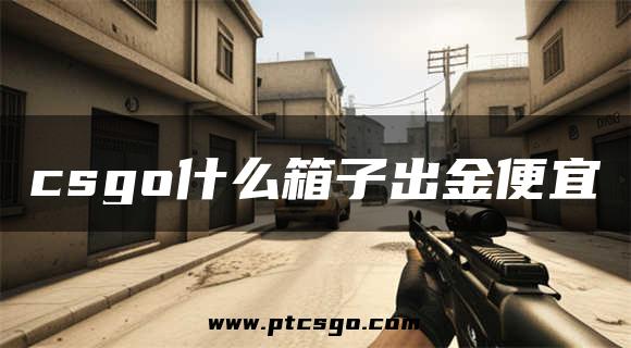 csgo什么箱子出金便宜