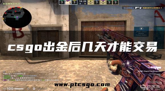 csgo出金后几天才能交易