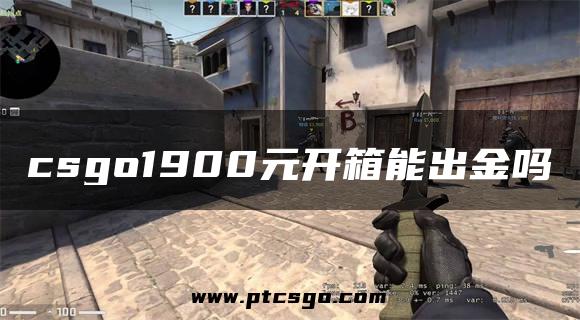 csgo1900元开箱能出金吗