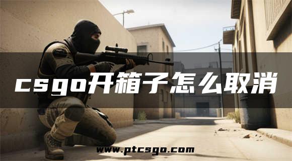 csgo开箱子怎么取消