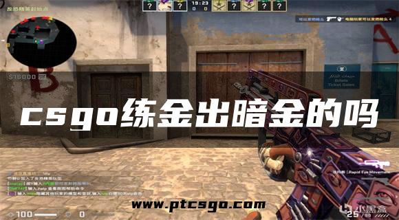 csgo练金出暗金的吗