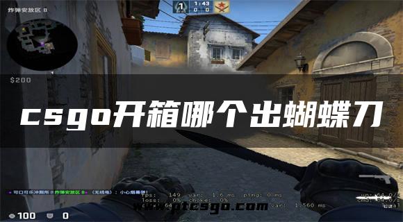 csgo开箱哪个出蝴蝶刀