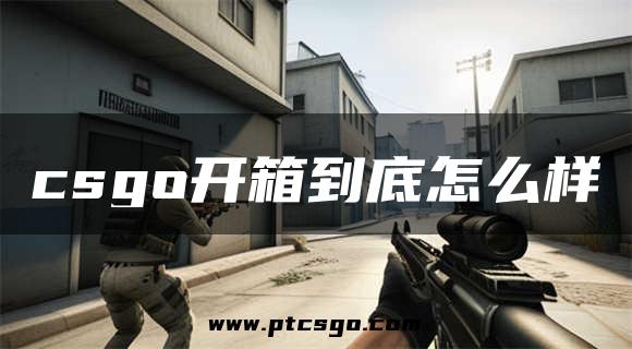 csgo开箱到底怎么样