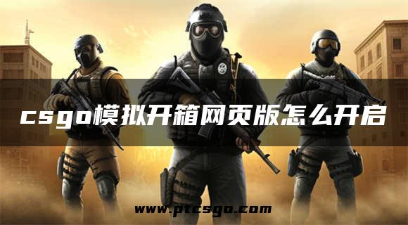 csgo模拟开箱网页版怎么开启